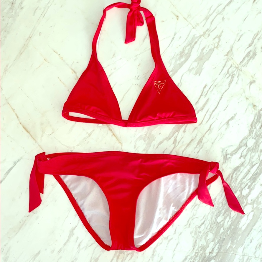 Guess Brand Red Bikini